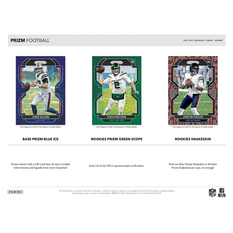 2021 Panini Prizm Football Hobby Box