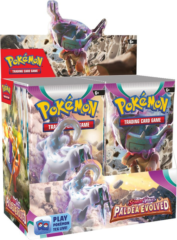 Pokemon Paldea Evolved [x6] Booster Box Case