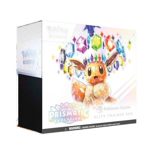 Prismatic Evolutions Pokémon Center Elite Trainer Box