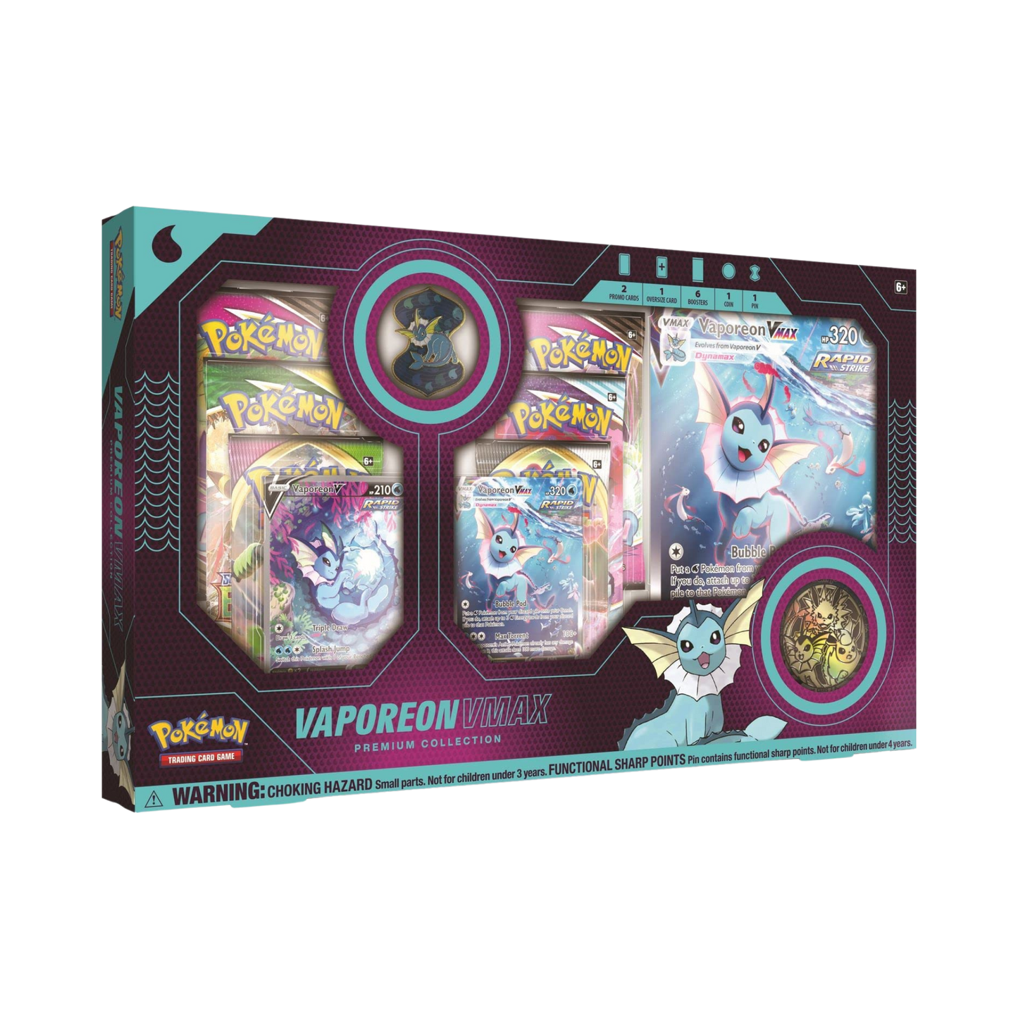 Vaporeon VMAX Premium Collection