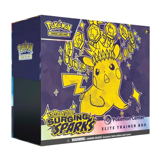 Surging Sparks Pokémon Center Elite Trainer Box
