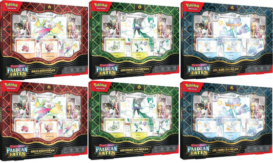 Pokemon Paldean Fates [x6] ex Premium Collection Case